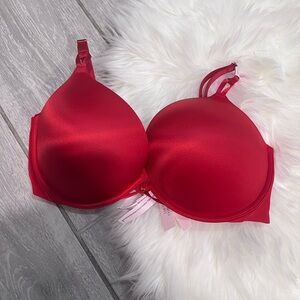 Victoria's Secret Red Push-up Bombshell Bra